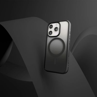 9. Puro Gradient MagSafe Silicone Case for iPhone 16 Pro - Black