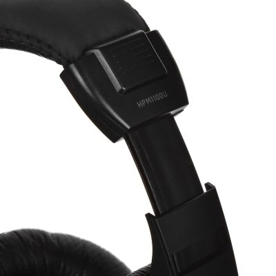 6. Behringer HPM1100U - Closed-back headphones with microphone and USB connector