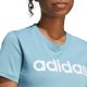 5. adidas Loungewear Essentials Slim Logo Tee W IC0629