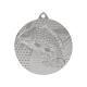 2. Silver medal - fishing - fish - steel medal