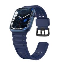 Strap Triple Protection for Apple Watch 38 / 40 / 41 mm band bracelet - navy blue