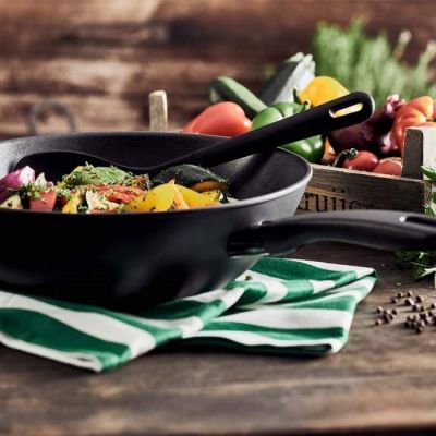 5. BALLARINI Avola Wok titanium frying pan 30 cm 75002-915-0