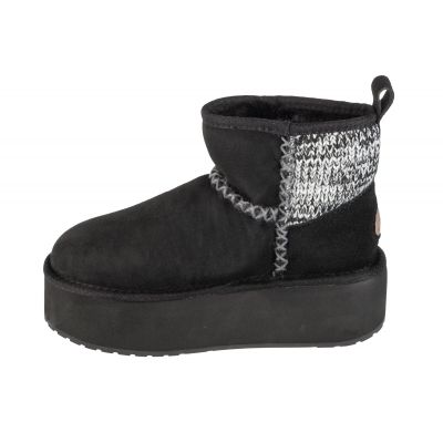 7. EMU Australia Stinger Knit Flatform W W13143-BLAK Shoes