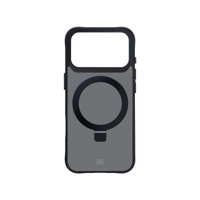 5. 3mk Smoke Case Mag&Stand for iPhone 17 Pro - Black