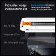9. Spigen Glas.tR EZ Fit FC Tempered Glass for iPhone 15 Pro Max - Black