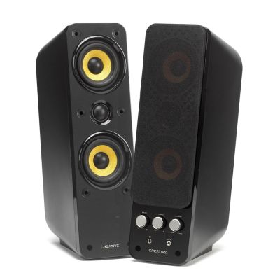 Creative 51MF1615AA000 speaker set (2.0; black)