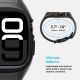 13. Spigen Liquid Air Pro Strap for Apple Watch 46mm - Matte Black