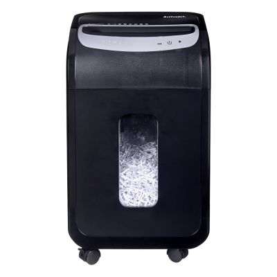 3. Activejet ASH-2502C shredder, P-4, 28 l, 4x40 mm shreds, 25 sheets, black