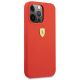 4. Ferrari FESSIHCP13XRE iPhone 13 Pro Max 6.7" red/red hardcase Silicone