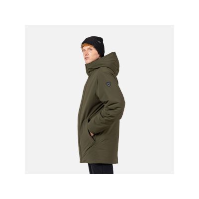 3. ROSSIGNOL Men's Chavanette Insulated Parka Jacket Green