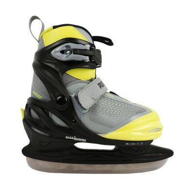 9. Roces Moody Ice X Ice Skates Black and Lime 450743 001