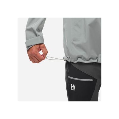 6. MILLET Seneca Storm 3L Jkt M men's jacket gray