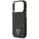 6. Guess 4G Triangle Logo MagSafe Case for iPhone 17 Pro / 18 Pro - Black and Gold
