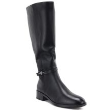 Women’s Black Officer Boots Potocki SZ12862
