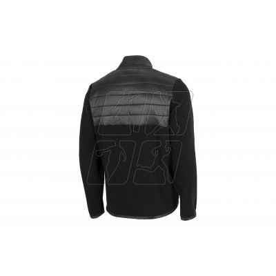 3. Sweatshirt 4F M H4Z22-PLM014A deep black