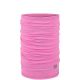 Buff Lightweight Merino Wool Multifunctional Neckwear – Solid Fluor Fuchsia, Size: M