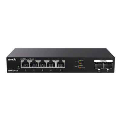 5. Tenda TEM2007X 2.5G Ethernet (100/1000/2500) Network Adapter Desktop Black