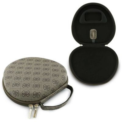 Guess Carry Box headphones case - brown