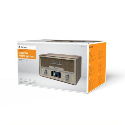 6. Denver MDA-525LW Personal CD Player Wood