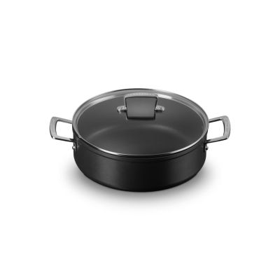 2. Le Creuset hardened non-stick sauté pan with glass lid 28 cm