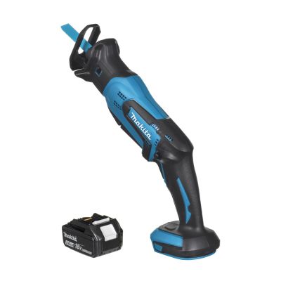 3. Makita DJR183RTJ Reciprocating Saw Black, Blue 3000 spm
