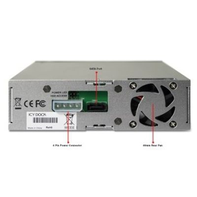 6. Icy Dock 3.5" SATA Enclosure Black