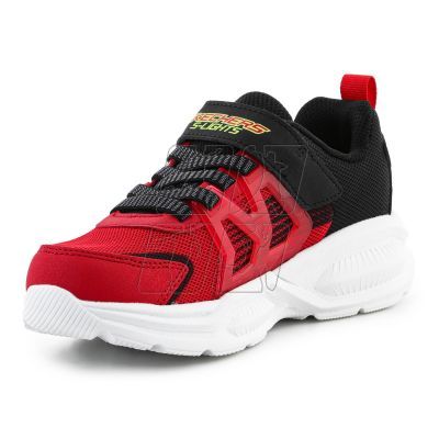 3. Skechers S-Lights Prisma Trons Jr 400090L-RDBK shoes