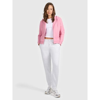 6. Women's zip-up hoodie 4F 4FRAW25TSWSF2776-56S