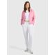6. Women's zip-up hoodie 4F 4FRAW25TSWSF2776-56S