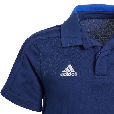 3. T-Shirt adidas Condivo 18 Cotton Polo Jr CF4368