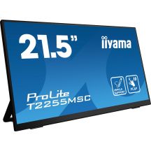 iiyama ProLite T2255MSC-B1 computer monitor 54.6 cm (21.5") 1920 x 1080 px Full HD LCD Touchscreen Black