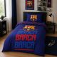 4. FC Barcelona cotton bedding set 140x200 + 70x90 cm FCB-4515BL
