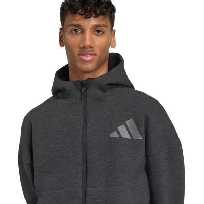 5. Men's adidas ZNE PR FZ sweatshirt black JM6055