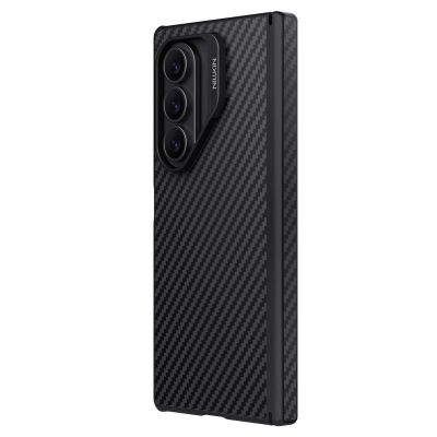 3. Nillkin Synthetic Fiber Pro Magnetic Case for Samsung Galaxy Z Fold 7 Compatible with MagSafe - Black