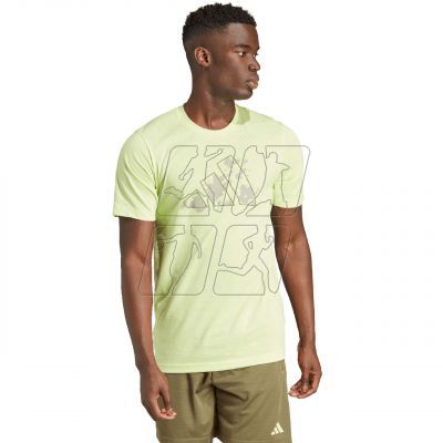 4. adidas Trail Essentials Seasonal Training Graphic T-shirt M IJ9602