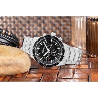 6. TIMBERLAND Parkman Dual Time Men's Watch TDWGK0041302 + BOX