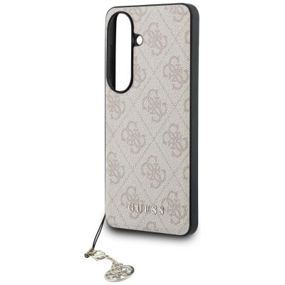 12. Guess 4G Classic Logo Charm MagSafe Case for Samsung Galaxy S26 - Pink