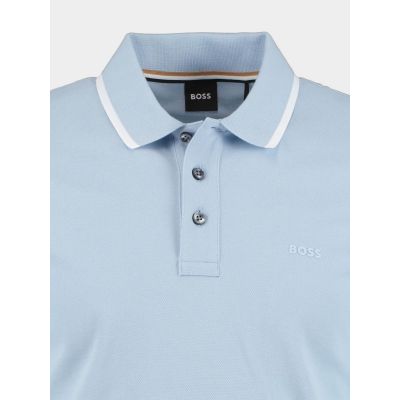 3. Boss Parlay 190 Azzurro Polo Shirt M 50494697-450