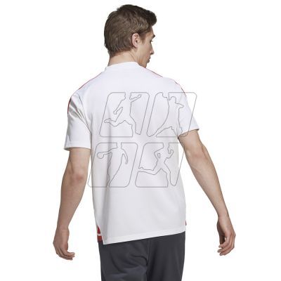 4. Adidas FC Bayern Training Polo M HB0614 T-shirt