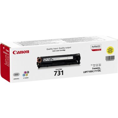 2. Canon 731 Toner Cartridge 1pc Original Yellow