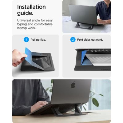 13. Spigen SlimFold LD201-S6 Laptop Stand - Gray