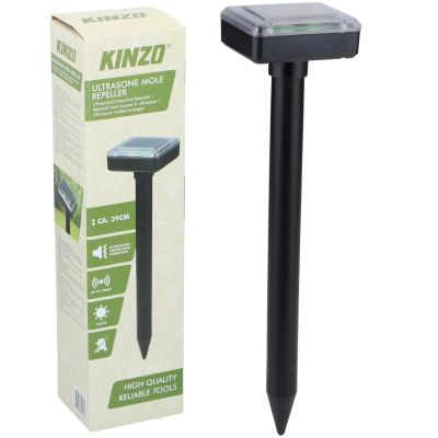 KINZO ULTRASONIC SOLAR MOLE REPELLER