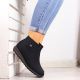 2. Black Rieker W 98251-00 insulated women&#39;s boots