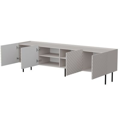 2. 4D TV cabinet LUCCA 200x40x59 cashmere