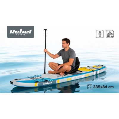 9. SUP board REBEL ACTIVE PRO RBA-4518 - blue