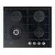 6. Whirlpool AKTL 629/NB1 cooktop Black Built-in 59 cm Gas 4 zone(s)