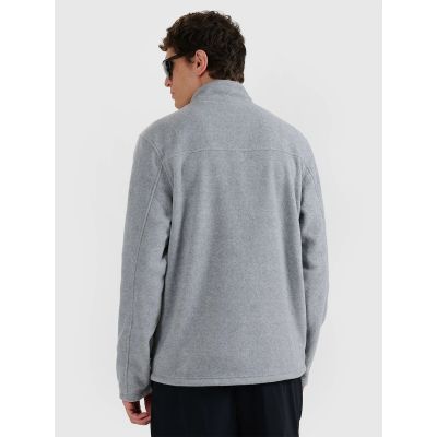 2. Men’s Regular-Fit Fleece Jacket with Stand-Up Collar 4F 4FRMM00TFLEM435-27M