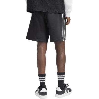 3. Men's adidas Essentials 3-Stripes French Terry Shorts Black KY6545