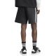 3. Men's adidas Essentials 3-Stripes French Terry Shorts Black KY6545