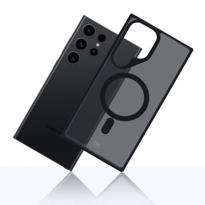 12. 3mk Smoke MagCase with MagSafe for Samsung Galaxy S23 Ultra - semi-transparent